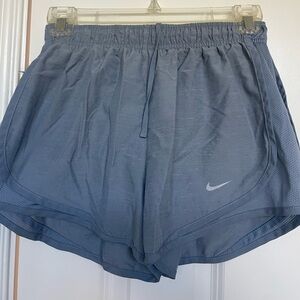 Nike Women's Light Blue Running Shorts